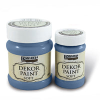PENTART Soft Decorative Paint 100 ml – 21647 - Denim