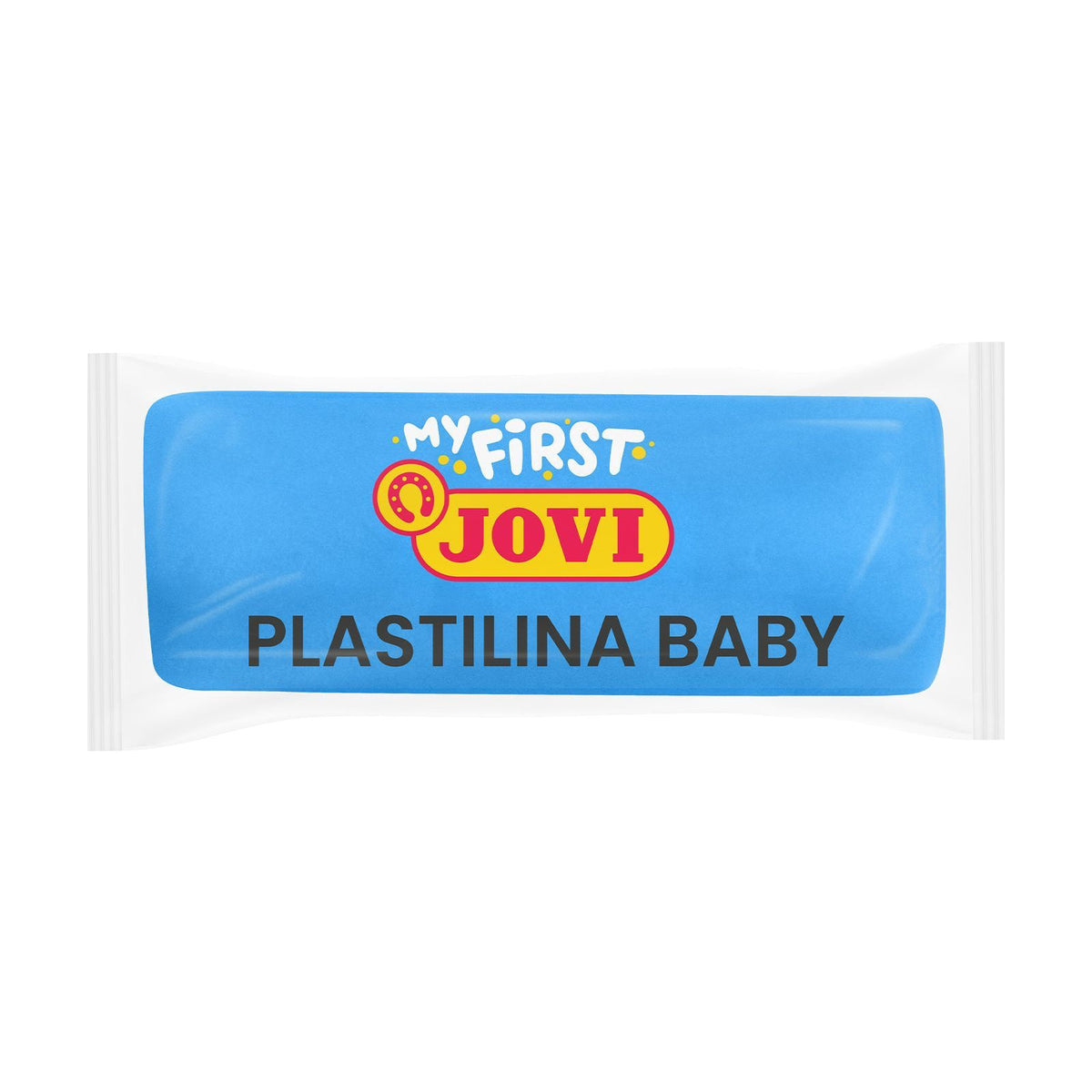 Soft natural modeling clay JOVI My First 38 g blue