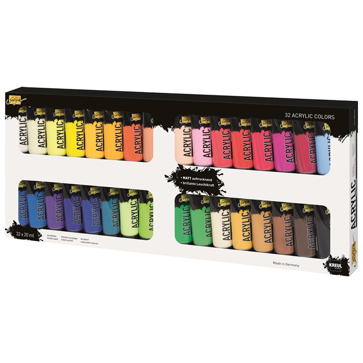 Solo Goya Acrylic Paints / Set of 32 x 20 ml