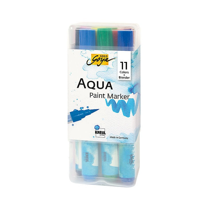 Solo Goya Aqua Watercolor Markers Powerpack Set of 11 + 1