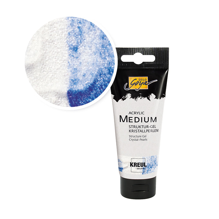Solo Goya Crystal-Pearls Textured Acrylic Gel 100 ml
