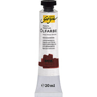 Solo Goya Finest Artists Oil Paint, 20 ml – 510 - burnt sienna