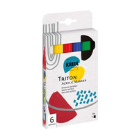 Solo Goya TRITON KREUL Acrylic Paint Markers / Set of 6