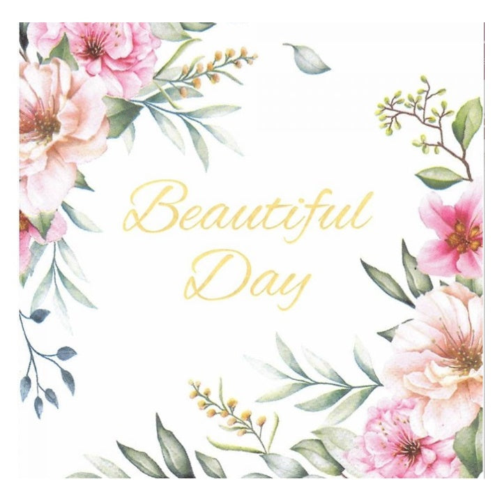 Special Flowers Decoupage Napkin - 1 pc