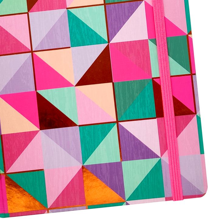 Spoko A5 Lined Notebook, 96 Pages - Color Mosaic — image 1
