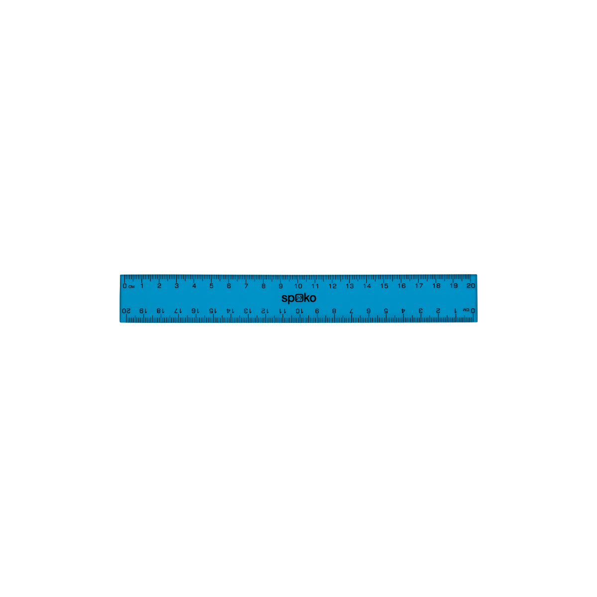 Spoko Ruler 20 cm, Assorted Colors