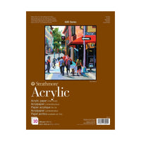 Strathmore 400 Acrylic Pad 400 g/m² 23 x 31 cm - 10 Sheets