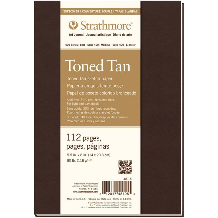 Strathmore Art Journal, Tan Toned Paper, Softcover | various sizes — image 2