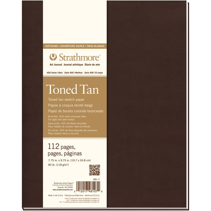 Strathmore Art Journal, Tan Toned Paper, Softcover | various sizes — image 3