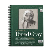 Strathmore Gray Toned Paper for Sketching | various sizes — image 1