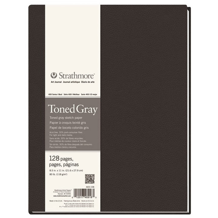 Strathmore Gray Toned Paper Hardcover Artbook | various sizes — image 2