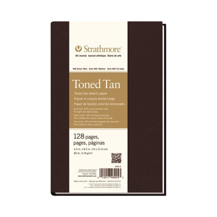 Strathmore Toned Paper Tan Hardcover Art Book | various sizes — image 2