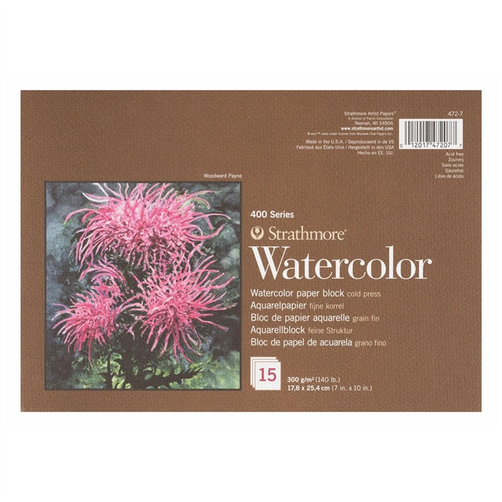 Strathmore Watercolor Pad, 15 Sheets | various sizes — image 4