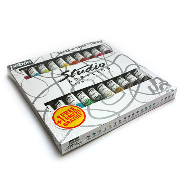 Studio Acrylic Acrylic Paints 20 x 20 ml