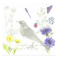Summer Latter Decoupage Napkins - 1 pc