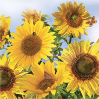 Sunflowers in the Sky Decoupage Napkins - 1 pc