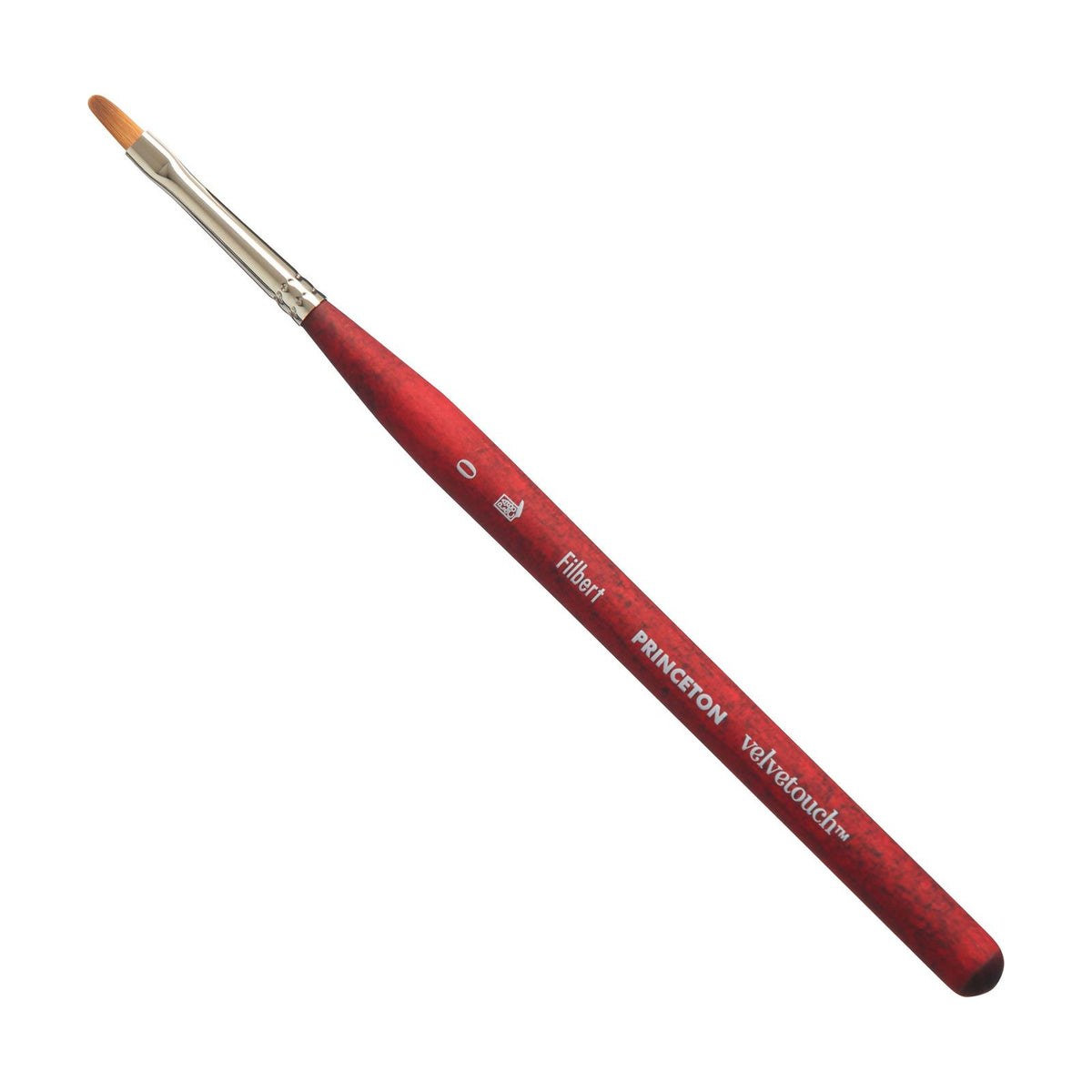 Synthetic brush PRINCETON Velvetouch Filbert mini | size 0
