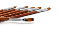 Synthetic Hair Flat Brushes | various sizes