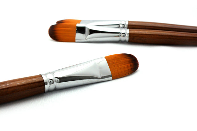 Synthetic Hair Flat Brushes | various sizes