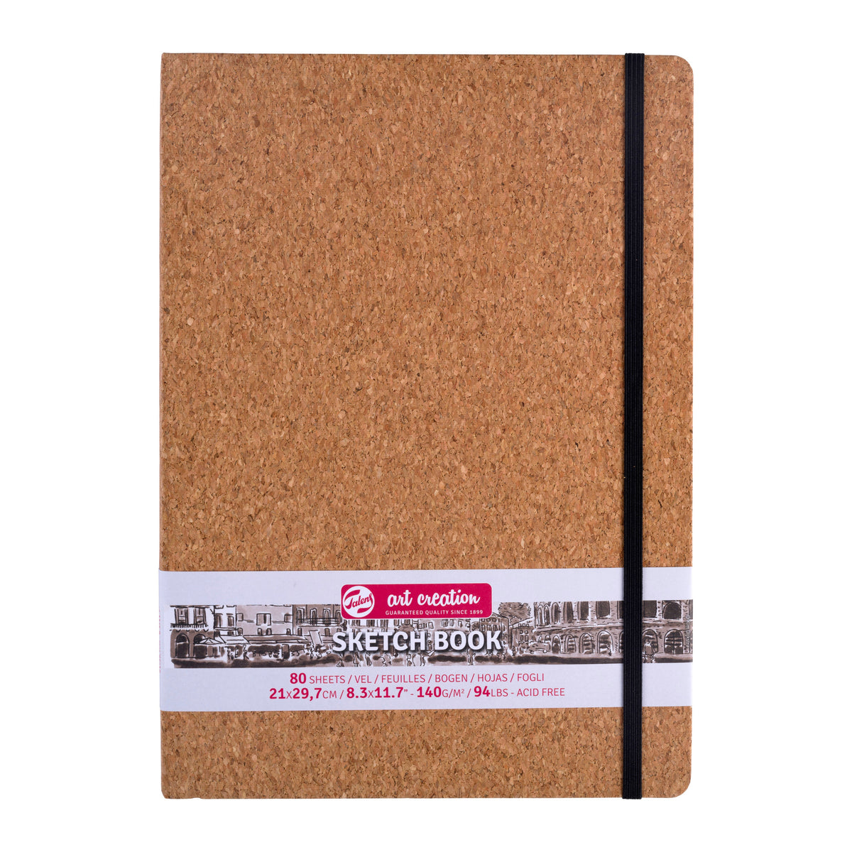 TALENS Art Creation Sketch Pad, 140 g, 80 Sheets, Hardcover, 12–21 cm