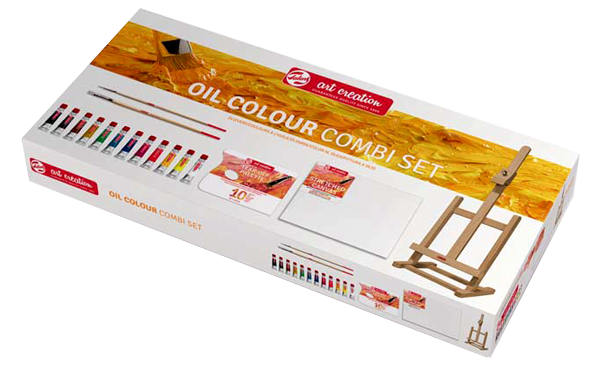 TALENS ArtCreation Combi Oil Paint Set of 12, 12 ml