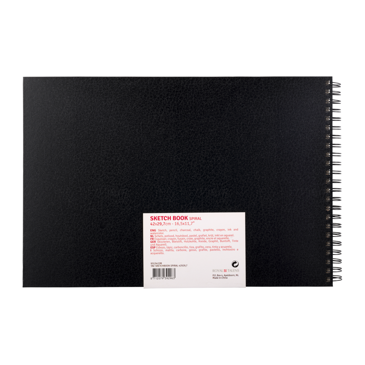 Talens Sketch Pad, 30 x 42 cm, 110 g/m², 30 Sheets