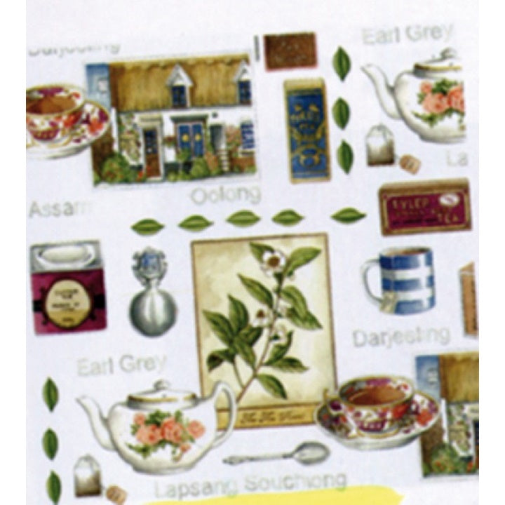 Tea Room Decoupage Napkins - 1 pc