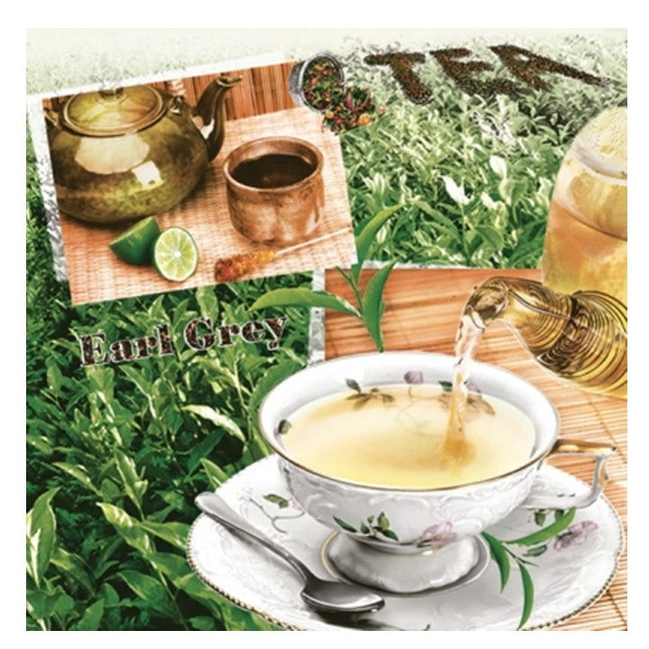 Tea Time Decoupage Napkins - 1 pc
