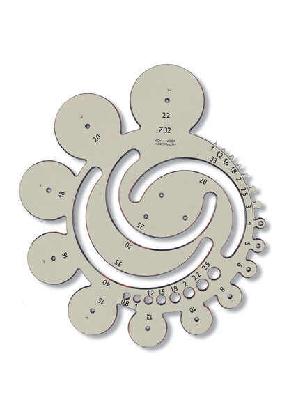 Technical Radius Template 32