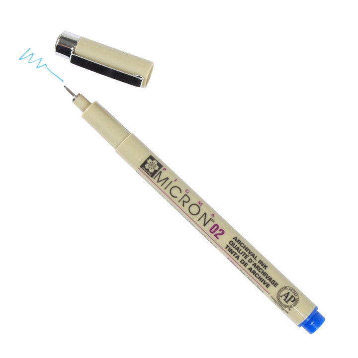 Sakura Pigma Micron fineliner in various line widths and colors — image 1