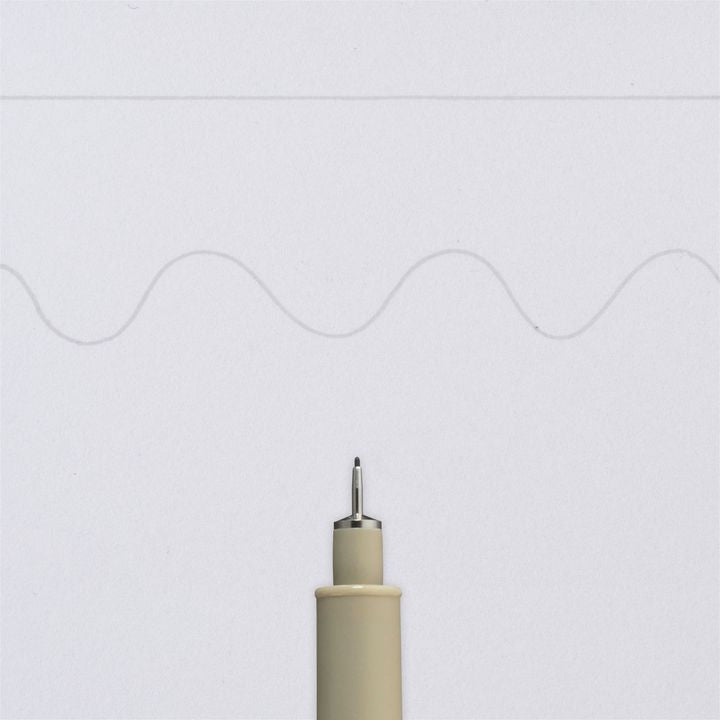 Техническа писалка SAKURA Pigma Micron светлосиво — изображение 3
