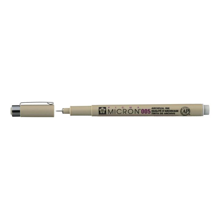 Техническа писалка SAKURA Pigma Micron светлосиво — изображение 2