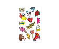 Temporary tattoo set JOVI Heart - 15 pcs