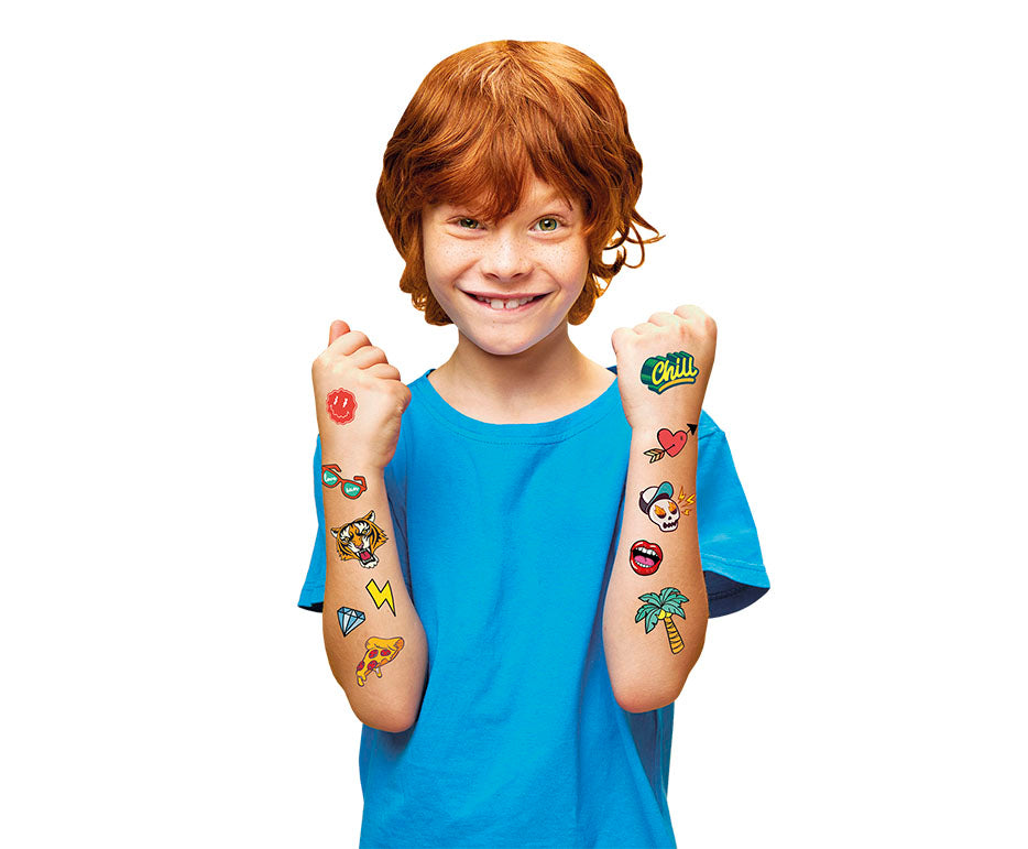 Temporary Tattoos for Kids JOVI Flame - 15 pcs