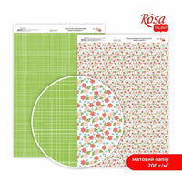 Tenderness flowers Scrapbooking Papers A4 | various motifs — Image 3