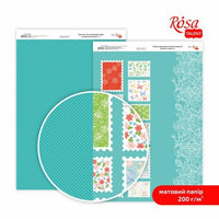 Tenderness flowers Scrapbooking Papers A4 | various motifs — Image 5