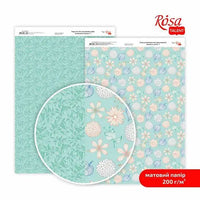 Tenderness flowers Scrapbooking Papers A4 | various motifs — Image 8