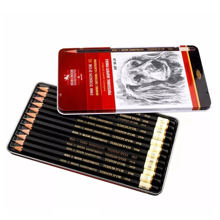 Toison d’Or Professional Graphite Pencils, Set of 12, image 2