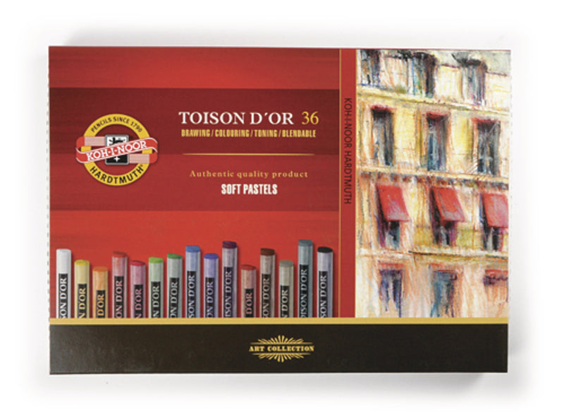 TOISON D OR Soft Pastels 8515, Set of 36