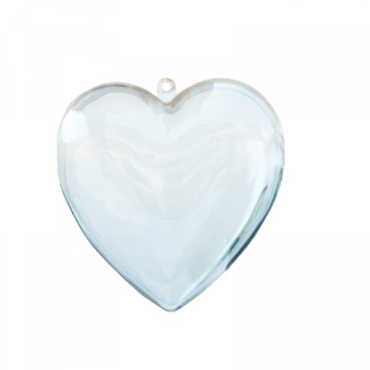 Transparent Acrylic Folding Heart Set of 5 | Various Sizes — image 2