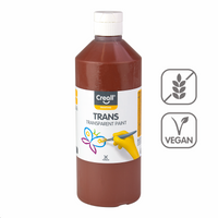 Transparent paint Creall 500 ml – brown