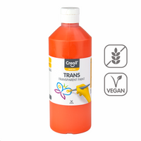 Transparent paint Creall 500 ml – orange