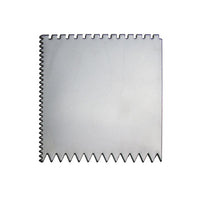 Triangular stainless steel comb
