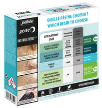 Two-component clear epoxy resin PEBEO Gédéo Crystal Resin - set 150 ml