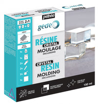 Two-component clear epoxy resin PEBEO Gédéo Crystal Resin - set 150 ml