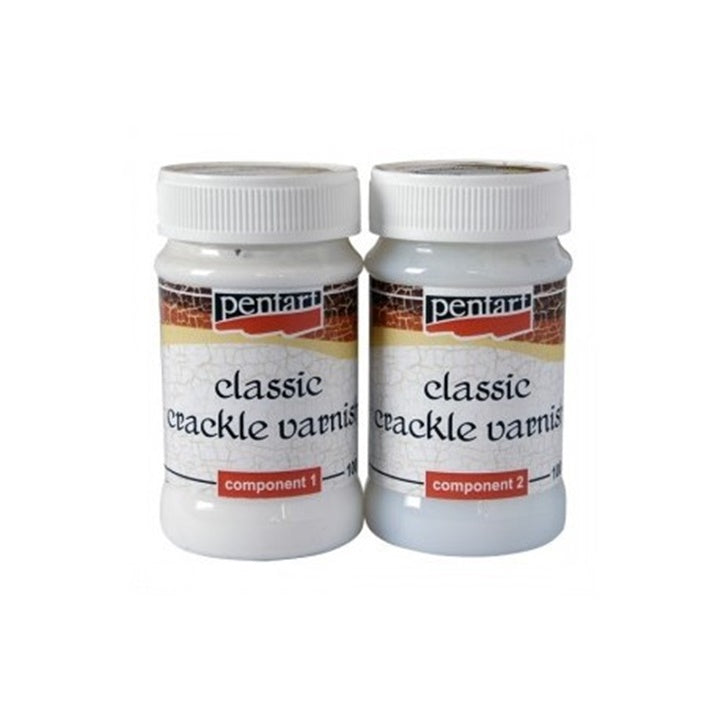 Two-Phase Crackle Varnish, Classic, 2 x 100 ml