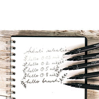 UNI PIN Artist Selection Fineliner Marker Set of 5 — image 3