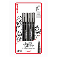UNI PIN Fineliner Marker Set for Love Lettering, Set of 5 - image 5