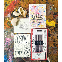 UNI PIN Fineliner Marker Set for Love Lettering, Set of 5 - image 4