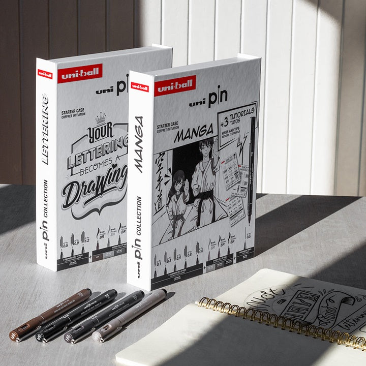UNI PIN Starter Case Gift Set of 9